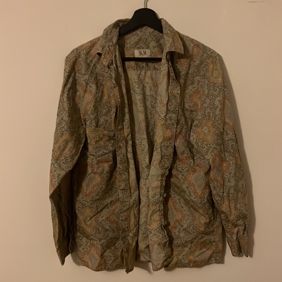 B&M Club | Shirts | Multi Color Button Up Shirt | Poshmark